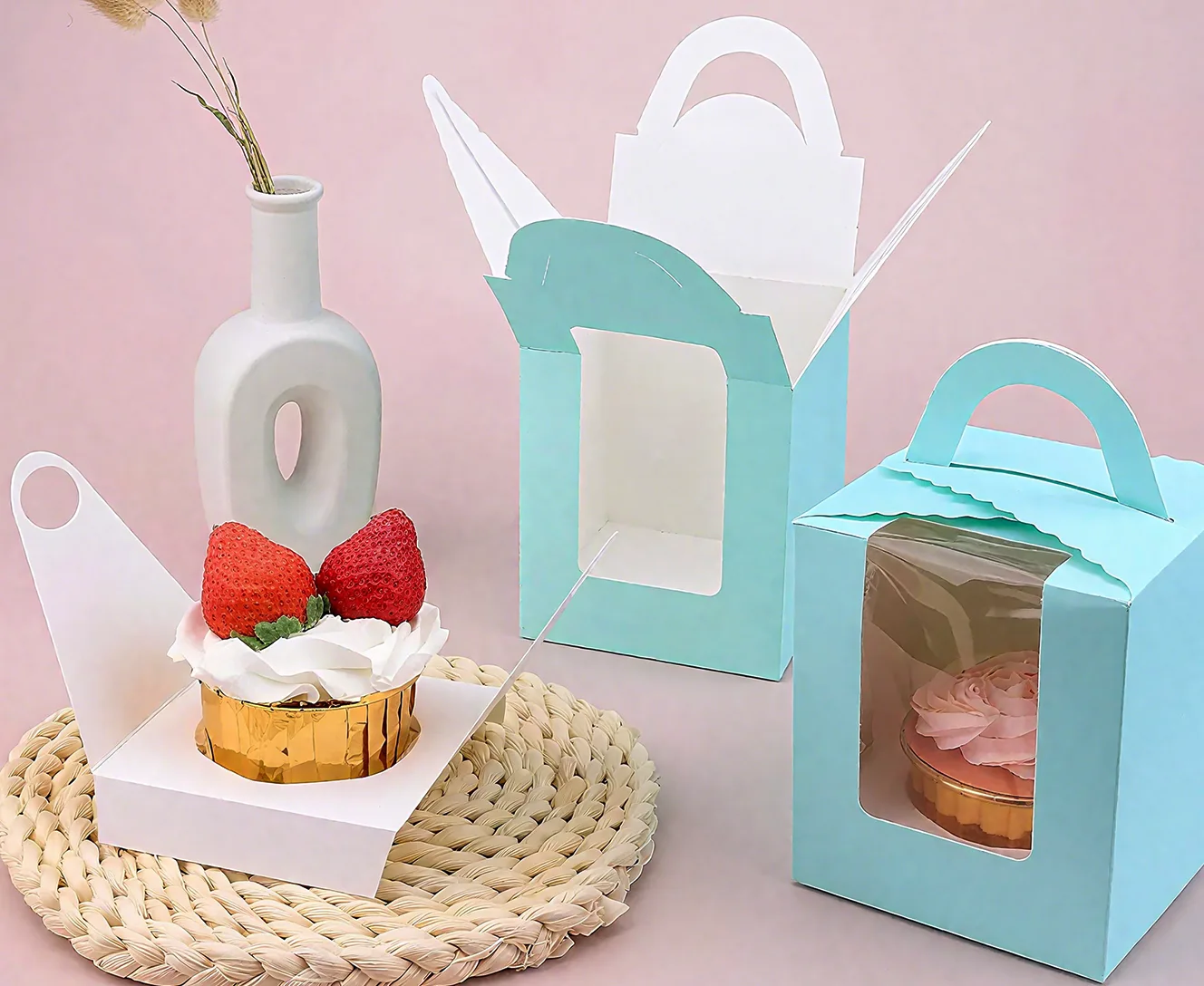 Материал пищевой бумажной коробки.