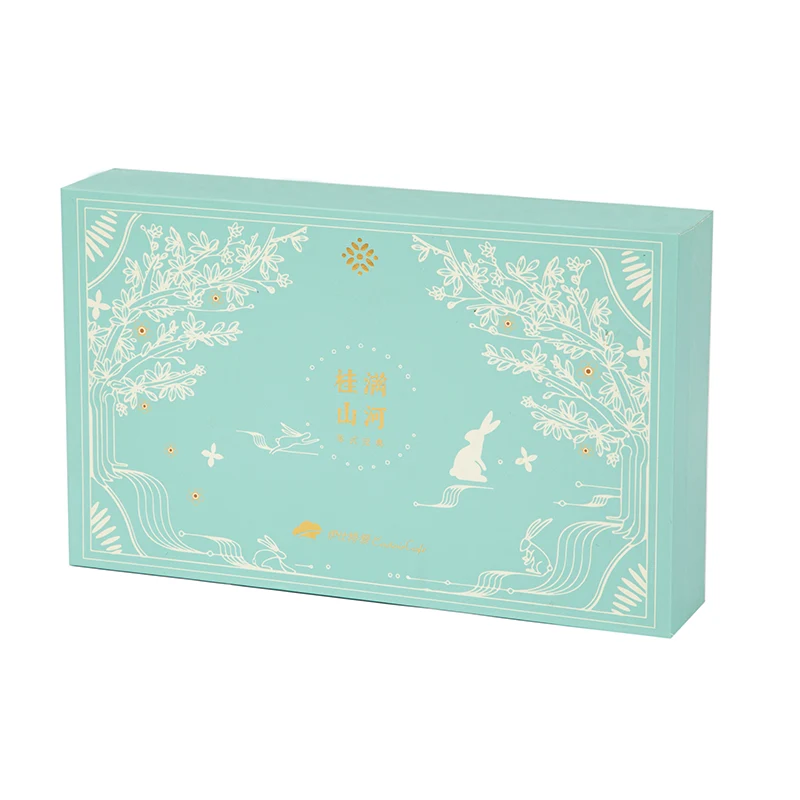 Картонная подарочная коробка с крышкой