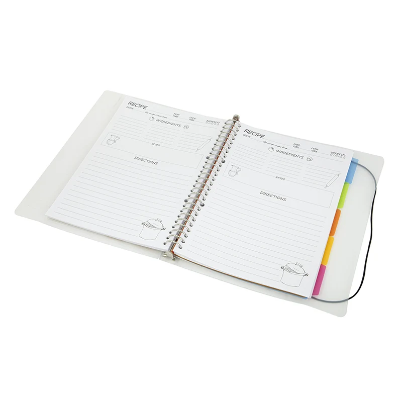 PVC Cover Spiral Notebook